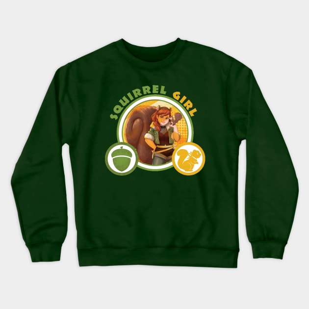 Squirrel Girl (Marvel Rising) Crewneck Sweatshirt by DaisyTheQuake